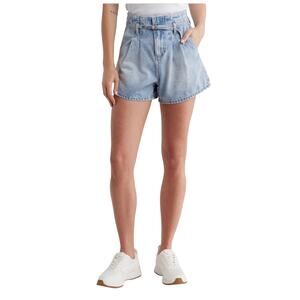 NWT! Blank NYC Payback Paperbag High Waist Denim Shorts- Size 24